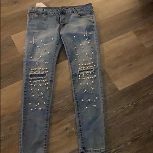 Trendy jeans with tags!!!!! Size 30
